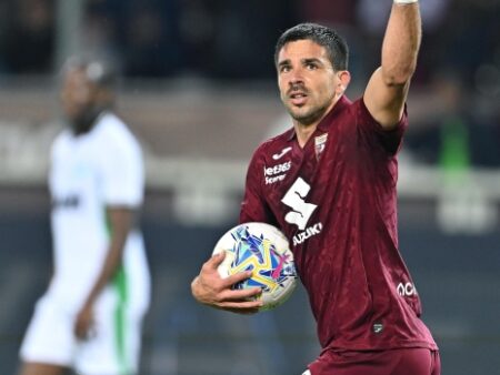 Torino-Sassuolo: Simeone decisivo, Doig delude