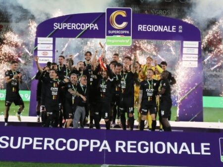 Supercoppa di Serie C: il Benevento trionfa 4-1 sul Vicenza