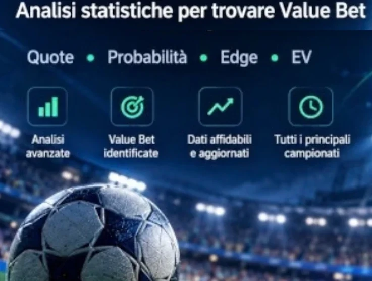 Software Value Bet Calcio: come trovare quote di valore con ValueBetRadar